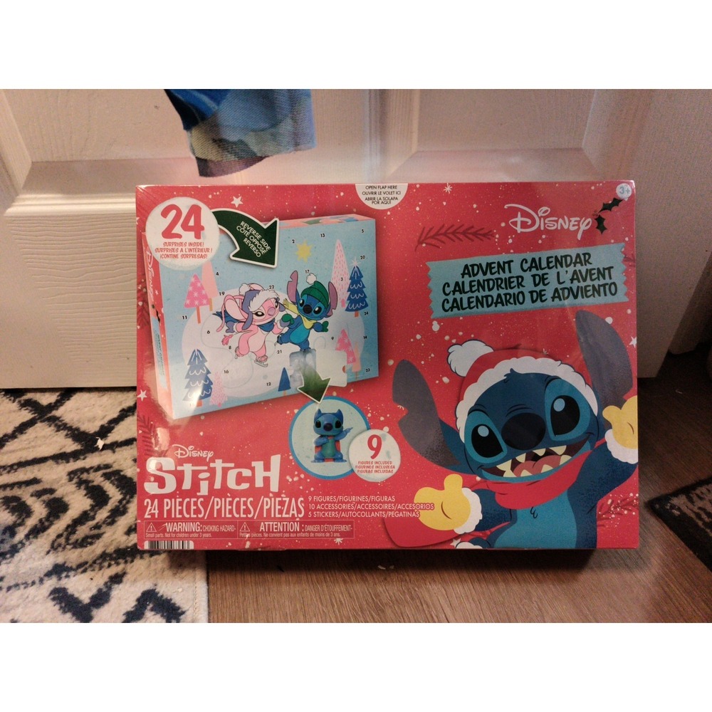 Disney Lilo and STITCH 24 Piece Advent Calendar NIB